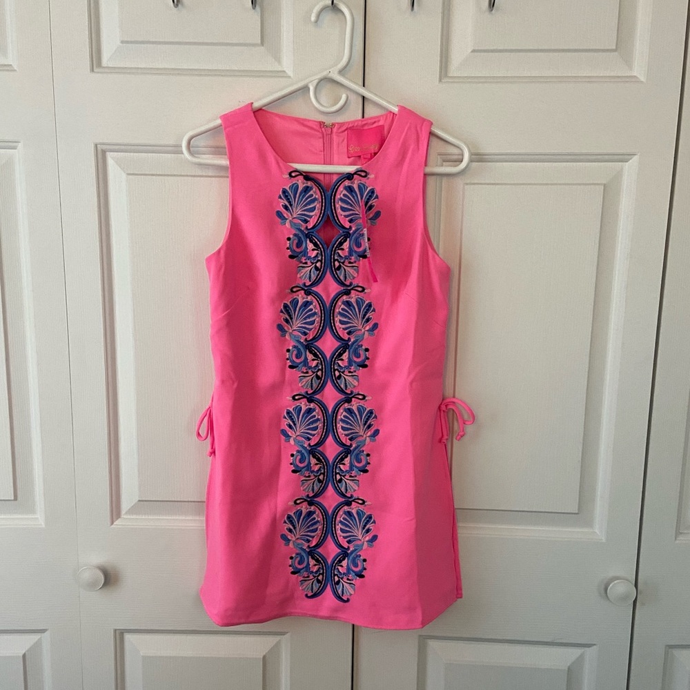Scalloped shell embroidery Lily Pulitzer Romper